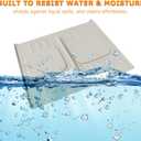 Wireless Charging Protective Pad for 2024 2025 Hyundai Santa Fe Center Console Cover Wireless Non Slip Mat Accessories Car Cordless Charger Heat Insulating Silicone Material Easy to Clean -White