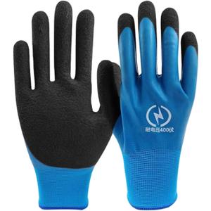 Electrician Gloves,400V Voltage Resistance Insulated Work Glove,360 Insulation and Waterproof Gloves,Flame Retardant Insulation Safety Glove,Insulating,Flexible and Anti Slip