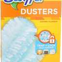 Swiffer Refill Dusters, Cloth, White, 10/Box, 6 Boxes/Carton
