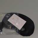 MAGQOO Black Wig for Women Black Bob Wig Short Black Wig Straight Black Wigs Middle Part Synthetic Heat Resistant Cosplay Costume Party Wigs (12 Inches)