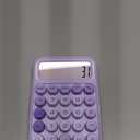 Mr. Pen- Mechanical Switch Calculator, 12 Digits, Large LCD Display, Purple Calculator Big Buttons