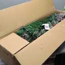 4 ft. Pre-Lit Fiber Optic Artificial Christmas Tree with Multi-Color Lights Snowflakes
