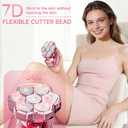 Electric Razors for Women Legs, 5-in-1 Electric Shaver for Women & Body Shaver, Waterproof Wet/Dry 7-Blade Womens Electric Shaver with Womens Facial Hair Shaver for Lady Face Underarms Public