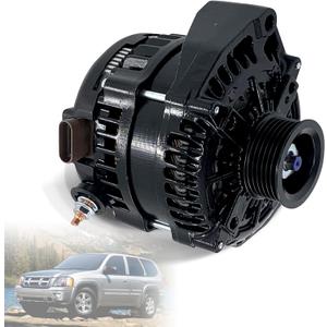 15768830 12V 300A Alternator Compatible with Cadillac Escalade, Chevy Suburban Tahoe, Rainier Ascender, Hummer H2, Saab 9-7X 2000 2001 2002 2003 2004 2005 2006 Replace# 18000002