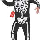 Morph Adult Skeleton Costume - 2-headed Mens Skeleton Costume for Adults (Large)