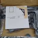 Fence Gate Kit Gate Hardware, 2 Set Anti Sag Gate Kit Heavy Duty No Sag, Anti Twist Gate Frame Corner Brackets Kit Withstand 150 lbs, Gate Hardware Kit for Wood Fence Gate