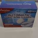 Vacplus Toilet Bowl Cleaner Tablets 30 PACK, Automatic Toilet Bowl Cleaners with Bleach for Deodorizing and Descaling, Bathroom Cleaner Against Tough Stains