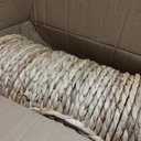 50 Set 13 Inch Round Woven Placemats with Pearl & Rhinestone Napkin Rings
