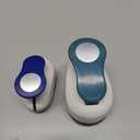 QIQQIKIN 2PCS Circle Cutter (1.5 inch+1 inch), Whole Hole Punch Shapes,Large Circular,Craft Punches for Paper Crafts Round Paper Journaling Handmade Cards,Gift Tags, Invitations,Scrapbook Supplies