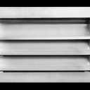 HVAC Premium 14"W x 6"H Aluminum Exterior Gable Louver Vent for Walls & Crawlspace - Weather-Resistant Air Grille with Screen Mesh - [Outer Dimensions 15.75"W x 7.75"H]