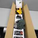 20'' Hedge Trimmer Cordless with 2pcs 4000mAh Battery, Electric Handheld Bush Clipper with Rechargeable Batteries, 3000RPM 180 Rotatable Head, 2/3'' Blade Gap, Yellow