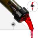 WUWEOT 12 Pack Automatic Measured Bottle Pourer, 1.5Oz Liquor Bottle Pourers, Quick Shot Spirit Pure Stoppers, Drinks Wine Cocktail Dispenser for Alcohol, Wine, Spirits, Home Bar Kitchen