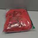 Table Skirt for 4 Foot Tables - One-Piece Red Tablecloths and Skirt, Wrinkle Resistant Ruffles Elastic Cover for Banquets, Weddings, Events, Parties (48" x 30" (Rectangular))