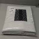 NICETOWN 2 Panels Greyish White Linen 100% Blackout Curtains for Bedroom Living Room - 52 x 80 Inch Rod Pocket Window Drapes - Thermal Insulated Room Darkening Curtain Modern Farmhouse Style