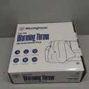 Westinghouse Heated Throw Blanket, Electric Blanket Throw with 6 Heating Levels and 2-10 Hours Time Settings, Flannel to Sherpa Super Cozy Heated Blanket Machine Washable, 50x60 inch, Charcoal