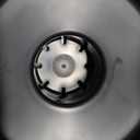 PAKEWAY Large Capacity Gravity Water Dispenser for Dogs, 2.3 Gallon Stainless Steel Pet Water Bowl for Medium & Large Pets, Low Refill Automatic Waterer with Filters