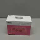 8Bitdo Ultimate 2C Hall Effect Joysticks Bluetooth Controller with Remappable L4/R4 Bumpers, 6-axis Motion Control, Rumble Vibration and Turbo Function for Switch/Switch 2 (Pink)