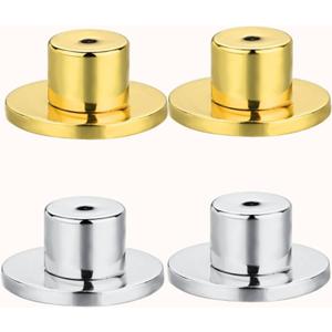 Heavy Earring Support Backs,AKRUWELRY 4pcs Large Earring Backs for Droopy Ears Locking Earring Lifter Replacements for Heavy Earrings Tight Earring Backings for Stretched Earlobes,Mixed Color