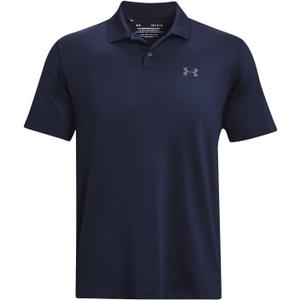 Under Armour Men's Matchplay Polo (Large Tall, (410) Midnight Navy / / Pitch Gray)