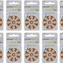 Power One Size 312 Hearing Aid Batteries (80 Batteries)