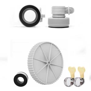 Kit for Skimmer Pump Replace Compatible with Convert SFX1000 or SFX1500 to Sand Pump Compatible Equipment and 2 Pack 10722/25009 1.25" to 1.5" Type B Hose adapters