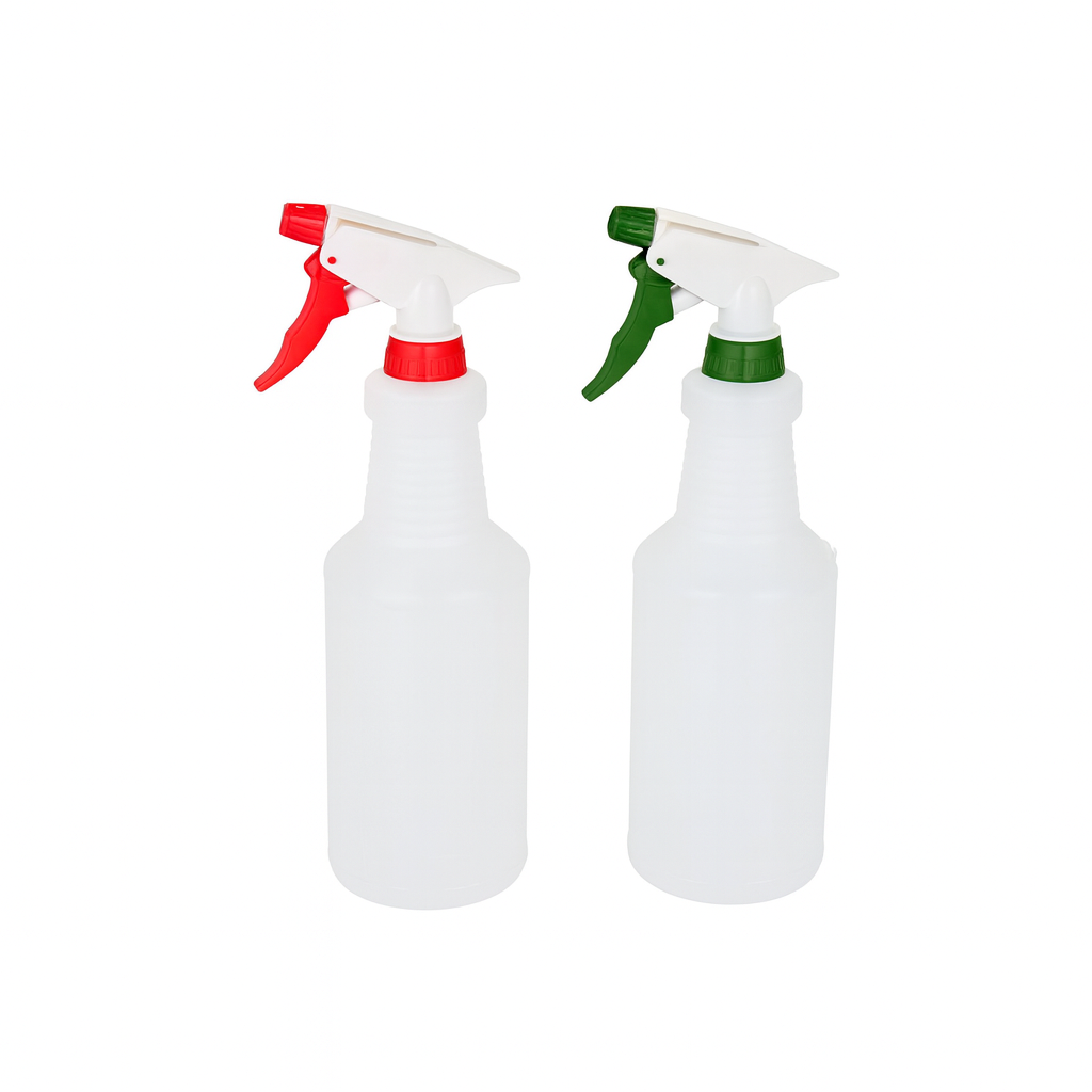 Pack Of 2Sprayco Clear Spray Bottle - 32 Oz., Adjustable Spray, Dilution Scale, Model# P-32