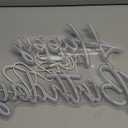 Kavaas Small Happy Birthday Neon Sign 16.5" x 12.2", Neon Happy Birthday Sign for Backdrop with Dimmable Switch - Birthday Light Up Sign Party DecorationWarm White