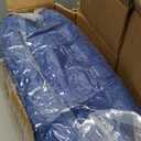 Ophanie Round Rug 7Ft Blue Circle Area Rug, Boys Room Decor, Fluffy Fuzzy Bedroom Carpet, Plush Soft Shaggy Living Room Rugs for Kids Home Decor Aesthetic, Nursery