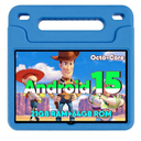 Android 15 Kids Tablet, 2025 Upgraded 10.1 Inch Tablets with Octa-core Processor, 6000mAh Battery, Kid Space, Parental Control,Pre-Loaded Kids Apps, 2.4/5GHZ Dual WiFi, Blue