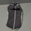 AOFITEE Dog Coat, Warm Dog Winter Coat for Small Dogs, Reflective Turtleneck Dogs Jacket with Harness Built in, Waterproof Windproof Pet Fleece Vest Snow Jacket for Cold Weather, Grey S