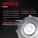 3264 Engine Cooling Fan Clutch Compatible with Ford F-150 Expedition & Lincoln Mark LT Navigator 2007 2008 V8 4.6L 5.4L, Replace 46056 YB3074