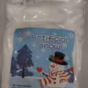 Biggun 8.8 Oz Water-Free Fake Snow Christmas Village Decorations, Lifelike Fire-Resistant Dry Faux Snow for Winter Wonderland Decorations