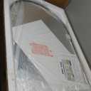 Andy Star Brushed Nickel Arched Mirror, 24x36 Arched Bathroom Mirror, Arch Wall Mirror, Bathroom Vanity Mirrors Metal Framed, SUS304-Anti-Rust, Tube Frame, 1 Deep Set Wall Mounted Vertical