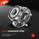 2 x A-Premium 2 x Front Wheel Bearing and Hub Assembly with 5-Lug Compatible with Toyota RAV4 06-12, Corolla iM 17-18, Prius V 12-18, Scion tC 11-16, xB 08-15, iM 16, Lexus HS250h 10-12
