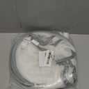 Orzbow Bassinet Cover with Two-Way Zippers & Storage Bag, Bassine Mosquito Net Cover for Bedside Sleeper to Keep Cats Out - Infant from Mosquito Bites and Falling Protection, White