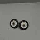 BlueStars 4581EL2002C Dryer Drum Roller Assembly Part - Compatible with L.G Kenmore Dryers - Replaces 2701044 4581EL2002A 4581EL2002B 4581EL2002D PS8260240 - PACK OF 2