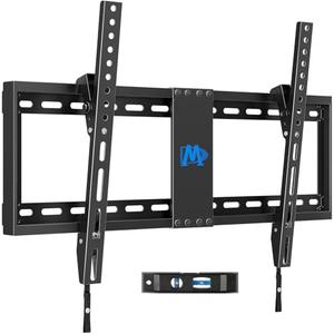 Mounting Dream TV Wall Mount for Most 37-75 Inch TVs, Universal Tilt TV Mount Fit 16", 18", 24" Stud with Loading Capacity 132lbs, Max Vesa 600 x 400mm, Low Profile Flat Wall Mount TV Bracket