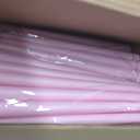 Funtery 48 Pcs Flameless LED Taper Candles Battery Operated Candles Bulk Realistic LED Candlesticks Flickering for Wedding Church Graduation Party Home Decor(Pink,Classic Style)