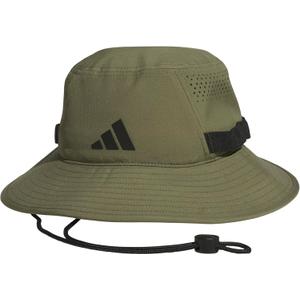 adidas Men's Victory Bucket Hat  Outdoor Sun Boonie for Fishing & Hiking (Large-X-Large, Olive Strata Green/Black/5.0)