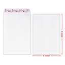 300 Pack 6x9 White Catalog Envelopes Peel & Seal Security Mailing Envelopes 120GSM Kraft Paper self Seal Envelopes for Invitations Papers Photos Documents Pictures Papers Files