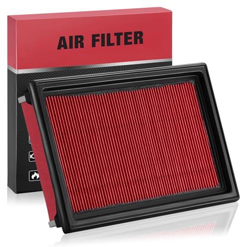 BDFHYK CA10234 Engine Air Filter Compatible with INFINITI Q50, Compatible with Nissan Cube NV200 Versa, 2007-2021, 3.5L 3.7L, Replace# 16546-ED500