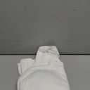 CHICME Women Built-in Bra Tank Tops Sleeveless Casual Shirts Racerback Ribbed Fitted Tank Tops (Medium, White)