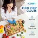 Hand-E Touch Disposable Nitrile Gloves 1000 Count Case - Latex Free, Powder Free, Surgical Medical Exam Gloves -Bulk Supply