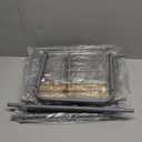 Kitsure Shoe Rack - Stainless Steel Shoe Organizer, Sturdy Shoe Rack for Closet and Front Door Entrance, Free Standing Shoe Shelf, Closet Organizers and Storage, 25.6" Wide - 3 Tier, Grey