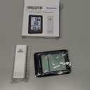 Newentor Indoor Outdoor Thermometer Wireless, Weather Stations Wireless Indoor Outdoor, Outdoor Thermometers for Patio House, Outside Inside Thermometers with Comfort Indicator, Black with 1 Sensor