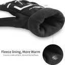 INBIKE Cycling Gloves for Men Winter Windproof Reflective Thermal Gel Pads Touch Screen Bike Gloves for Cold Weather Riding