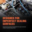 HiSport Fast LSX LS1 LS6 Intake Manifold Seal Orings Gasket Set Compatible with Camaro Corvette LS GTO LM7 LR4 LQ4 L59 LQ9 LM4 L33 Gen III FBody C5 G8 551281 5.7L