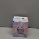 Mini Karaoke Machine: Mini Karaoke Machine with 2 Wireless Karaoke Microphones and Light for Family Home Party - Portable Singing Karaoke Speaker - Stage-subwoofers (Purple)