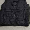 Women's Lightweight Water-Resistant Packable Puffer Vest Sleeveless Quilted Puffer Vest Outerwear (Large, Black)