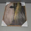 SHENIFY Vintage Landscape Framed Canvas Wall Art The Vast Grassland Classic Wall Prints Modern Farmhouse Bathroom Office Decor - 11x14in Natural Framed (Wilderness)